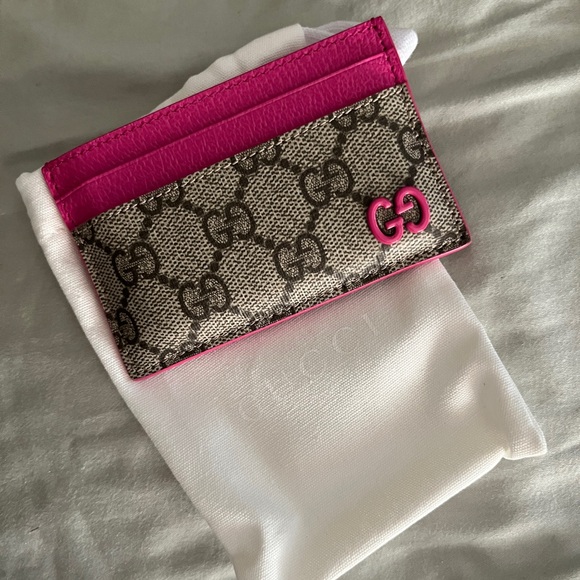 Gucci Bi-Color GG card case holder - Picture 3 of 7